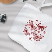 4 Deko Schmetterlinge Plotterdatei SVG DXF